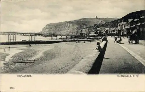 Ak Shanklin Isle of Wight England, Esplanade
