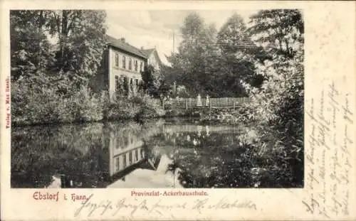 Ak Ebstorf in der Lüneburger Heide, Provinzial Ackerbauschule