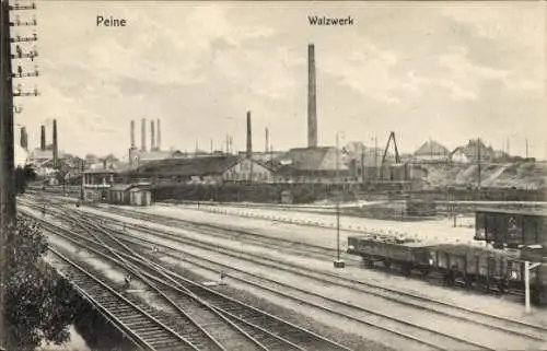 Ak Peine in Niedersachsen, Walzwerk