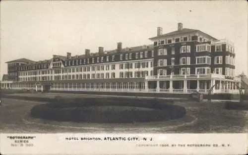 Ak Atlantic City New Jersey USA, Hotel Brighton