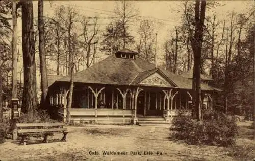 Ak Erie Pennsylvania USA, Café, Waldameer-Park