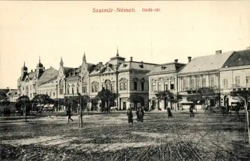 Ak Szatmar Nemeti Rumänien, Deak ter
