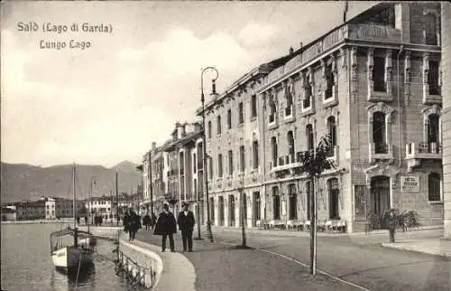 Ak Salò Lago di Garda Lombardia, Lungo Lago