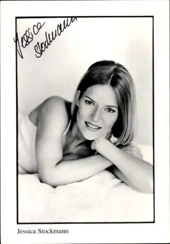 Ak Schauspielerin Jessica Stockmann, Portrait, Autogramm