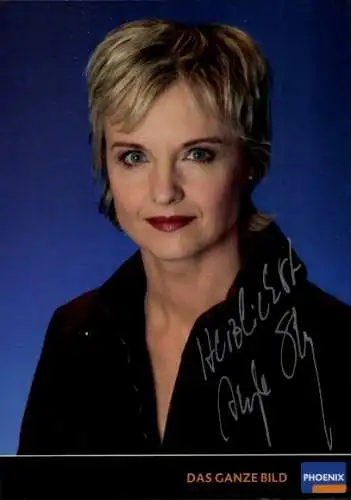 Ak Schauspielerin Anja Stoy, Portrait, Phoenix, Autogramm