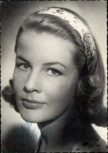 Ak Schauspielerin Sabine Bethmann, Portrait, Autogramm