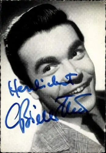 Ak Schauspieler Claus Biederstaedt, Portrait, Autogramm