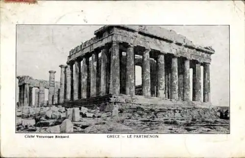 Ak Athen Griechenland, Parthenon