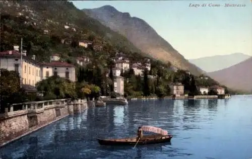 Ak Moltrasio Lago di Como Lombardia, Teilansicht