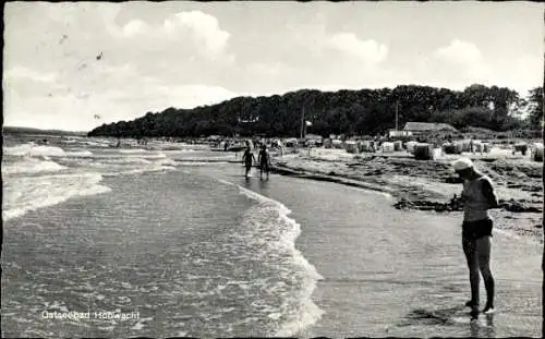 Ak Hohwacht an der Ostsee, Strand