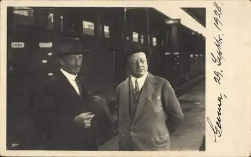 Ak Genna Iserlohn im Märkischen Kreis, Bahnhof, Eisenbahn