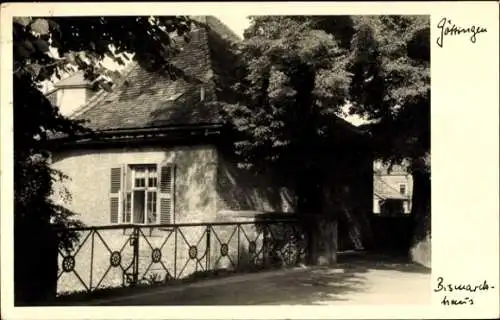 Foto Ak Göttingen in Niedersachsen, Bismarckhaus