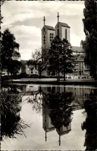 Ak Offenbach am Main Hessen, Josephkirche