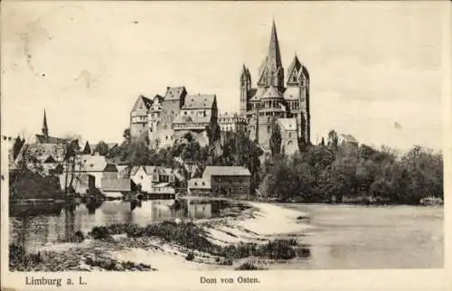 Ak Limburg an der Lahn, Dom von Osten