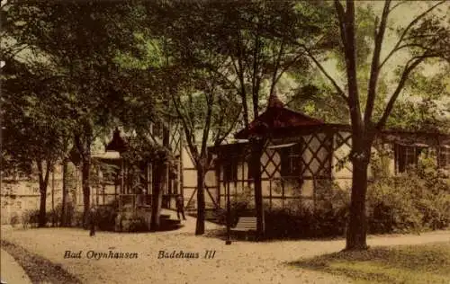 Ak Bad Oeynhausen in Westfalen, Badehaus III