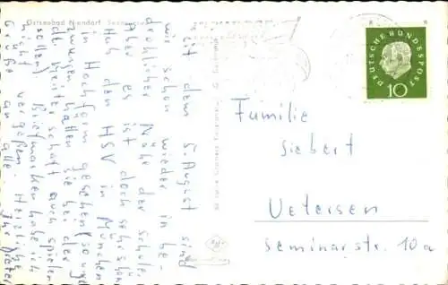 Ak Ostseebad Niendorf Timmendorfer Strand, Seebrücke