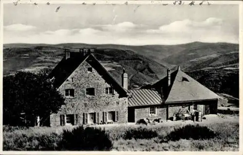 Ak Kesseling Ahrbergland Rheinland Pfalz, Steinerberg mit Steinerberghütte