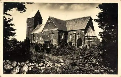 Ak Nieblum auf der Insel Föhr Nordfriesland, Kirche