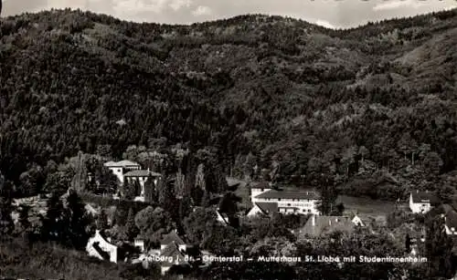 Ak Freiburg im Breisgau, Günterstal, Mutterhaus St. Lioba mit Studentinnenheim