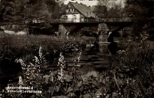 Ak Kräwinklerbrücke Remscheid im Bergischen Land, Brücke