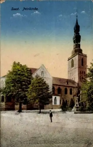 Ak Soest in Westfalen, Petrikirche