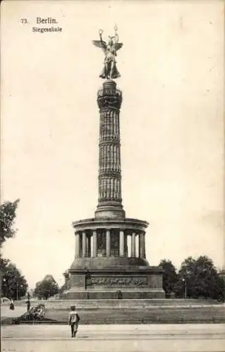 Ak Berlin Tiergarten, Siegessäule