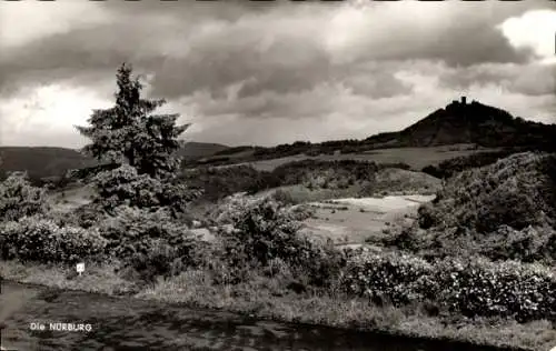 Ak Nürburg in der Eifel, Nürburgring, Burg