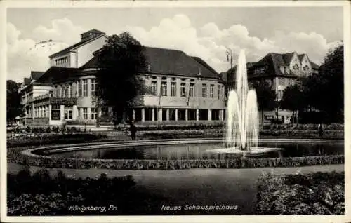 Ak Kaliningrad Königsberg Ostpreußen, Neues Schauspielhaus