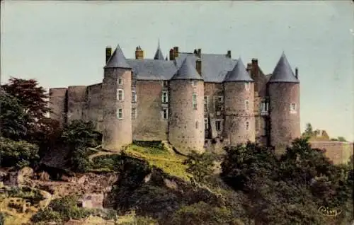 Ak Luynes Indre et Loire, Schloss