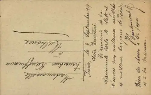 Ak Paris I Louvre, Rue Royale