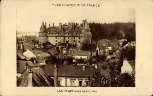 Ak Langeais Indre et Loire, Schloss