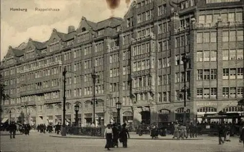 Ak Hamburg Mitte Altstadt, Rappoldhaus, Rappolthaus