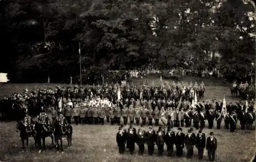 Foto Itzehoe in Holstein, Gruppenbild des Bataillons