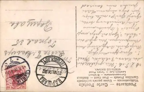 Ak Portrait einer Frau mit Blumenkranz im Haar