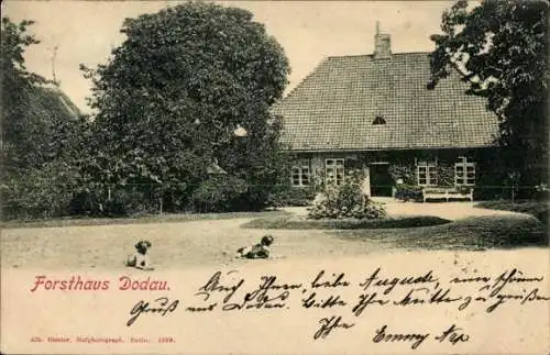 Ak Bösdorf in Holstein, Forsthaus Dodau