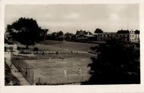 Ak Dahme in der Mark, Partie auf dem Tennisplatz