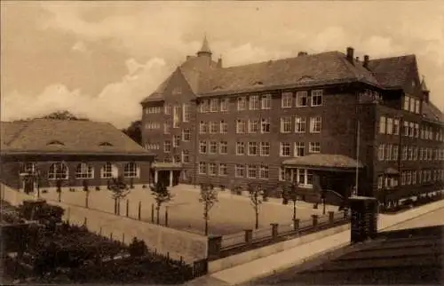 Ak Hamburg Mitte Horn, Volksschule Rhiemsweg, Morathstraße