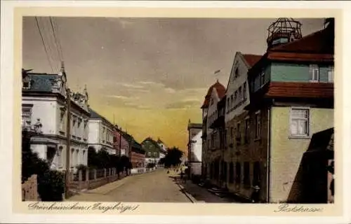 Ak Grünhainichen Sachsen, Poststraße