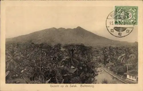 Ak Buitenzorg Bogor Java Indonesien, Panorama, Salak
