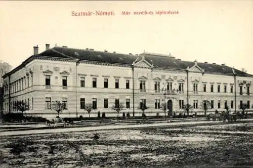 Ak Szatmar Nemeti Rumänien, Mav. nevelö es tapintezete