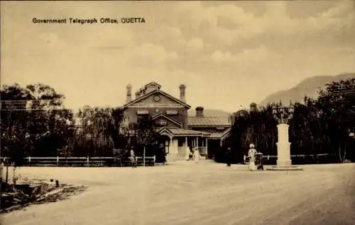 Ak Quetta Pakistan, Telegraphenamt der Regierung