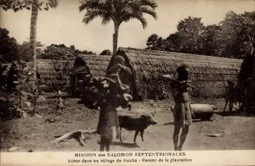 Ak Bouka Salomonen Ozeanien, Mission des Salomon Septentrionales