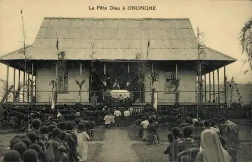 Ak Ononghe Papua-Neuguinea, Fête Dieu