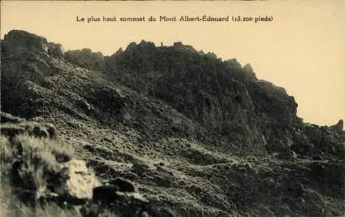 Ak Ozeanien, Le plus haut sommet du Mont Albert Edouard