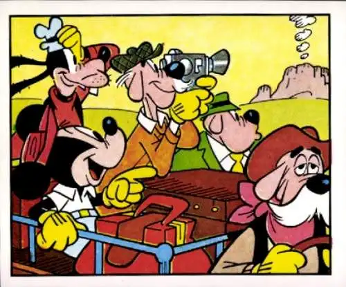 Sammelbild Mickey Nr. 153, Walt Disney, Goofy, Panini
