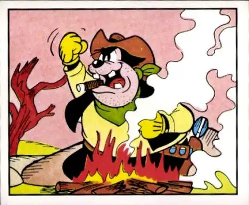 Sammelbild Mickey Nr. 159, Walt Disney, Kater Karlo, Panini