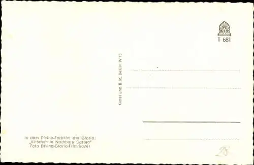 Ak Schauspielerin Gundula Korte, Portrait, Kirschen in Nachbars Garten, Autogramm