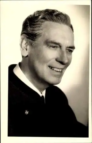 Ak Schauspieler Johannes Riemann, Portrait, Autogramm