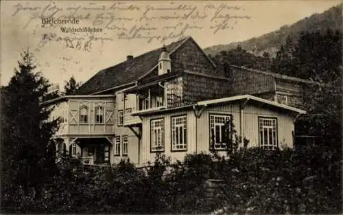 Ak Bleicherode am Harz, Waldschlösschen