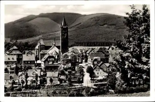 Ak Schmallenberg im Hochsauerland, Teilansicht mit Kirche St Alexander